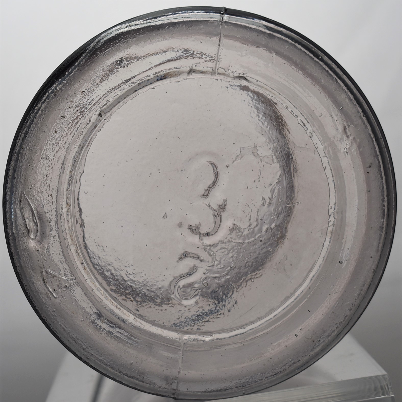 Lot 36- Globe - Half Gallon - Smokey SCA - 3 over S Mold Base - Image 2