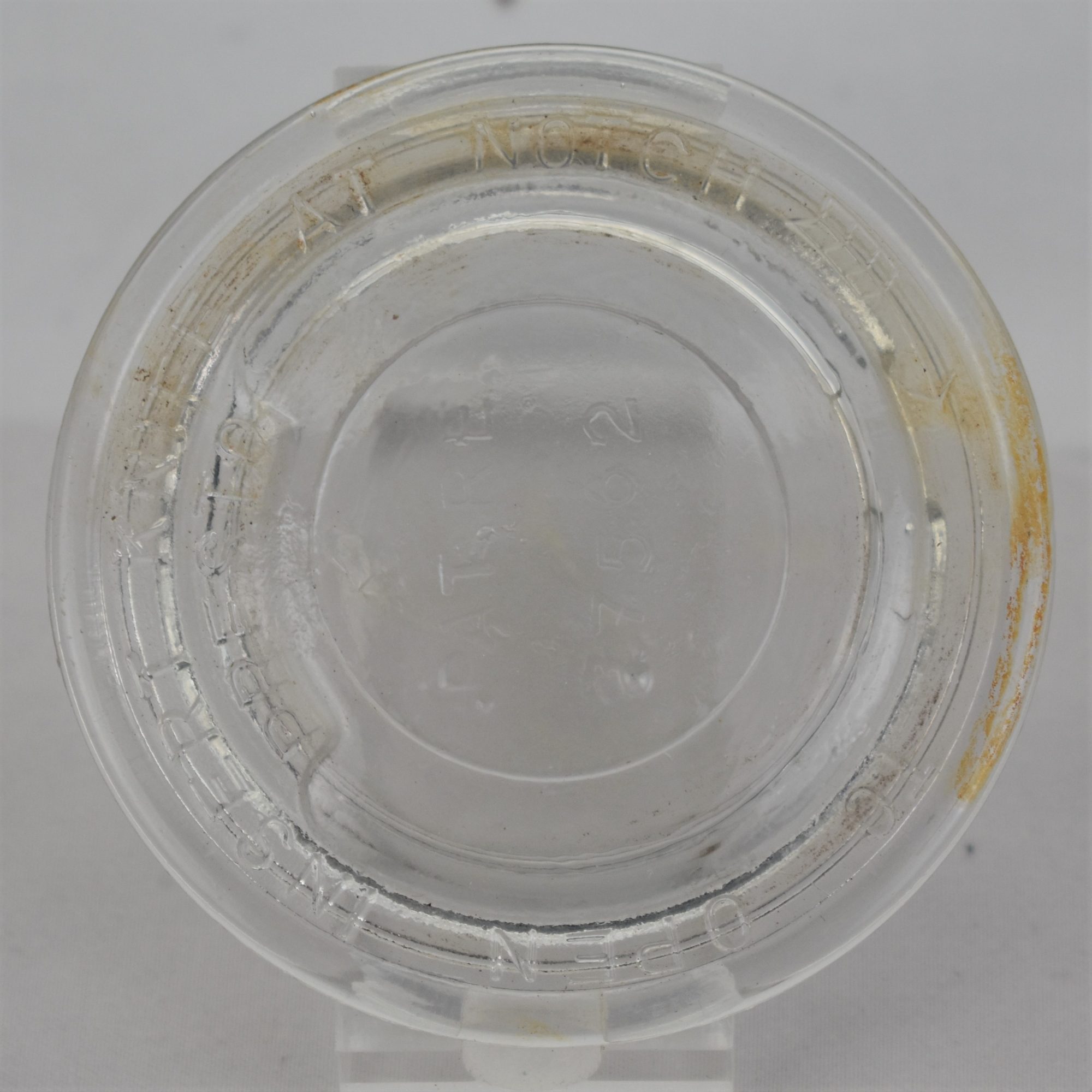 Lot 129 - Drey Square Mason - Pint - Near Clear - Smokey Pale Yellow - Image 4