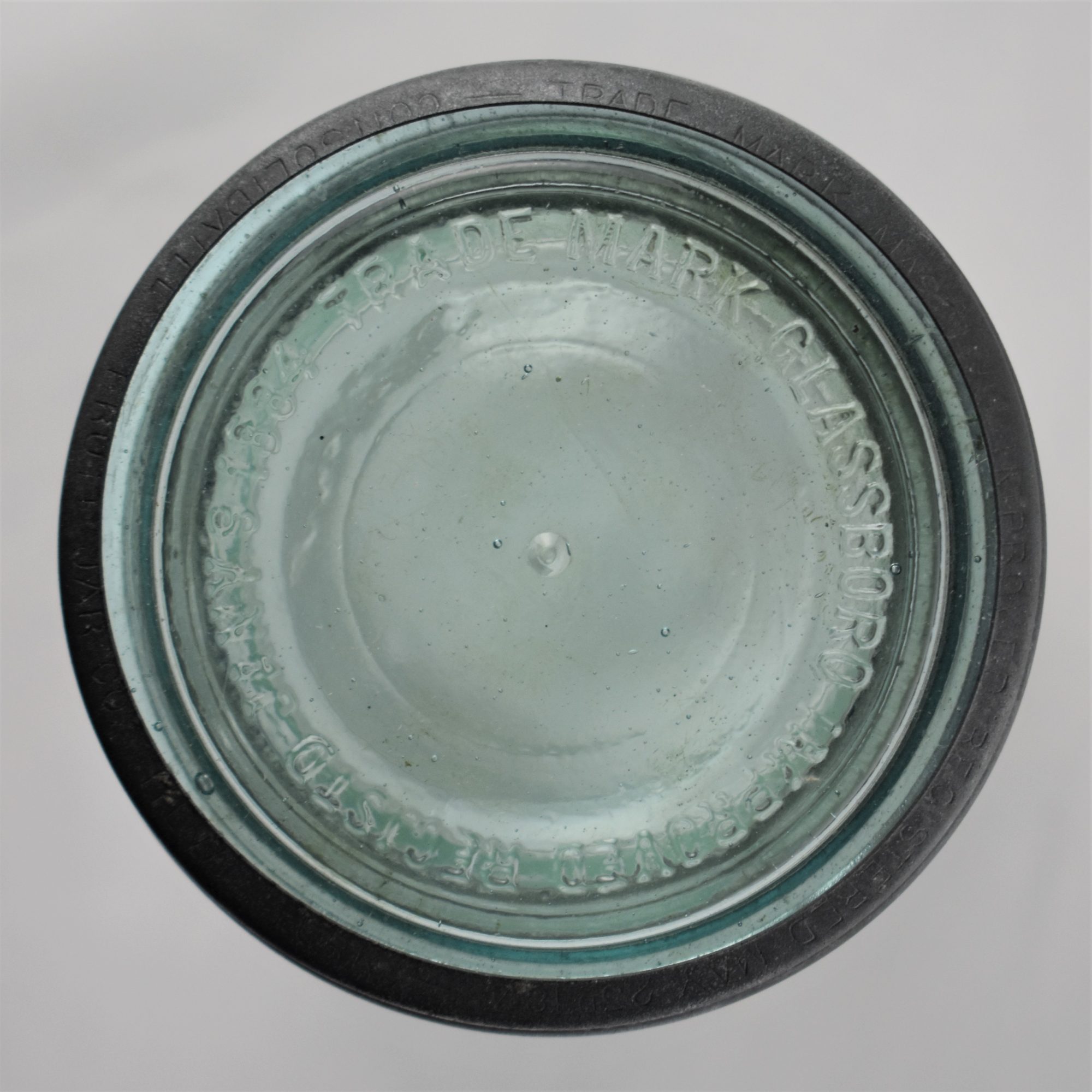 Lot 132 - Glassboro Trade Mark Improved - Pint (Light Green Aqua) - Image 2