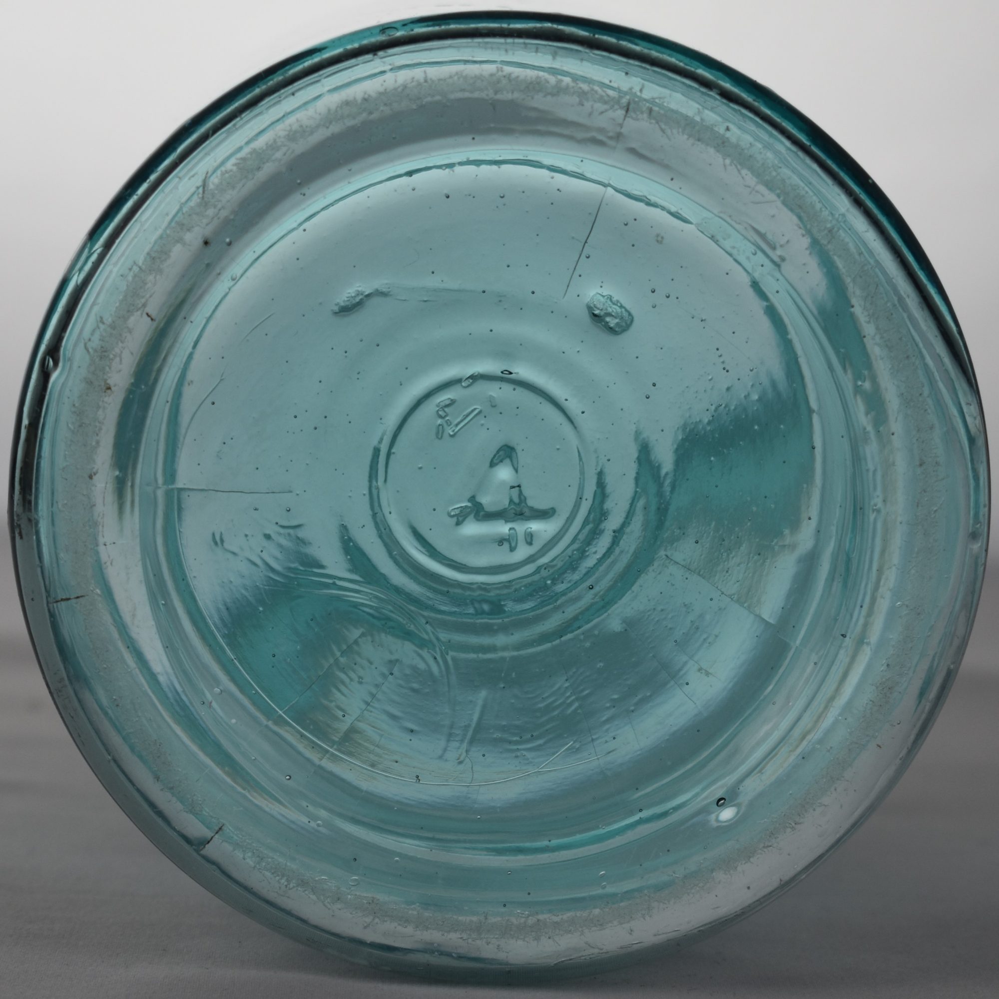 Lot 142 - "MASON" Only - Half Gallon (Aqua) - Image 3
