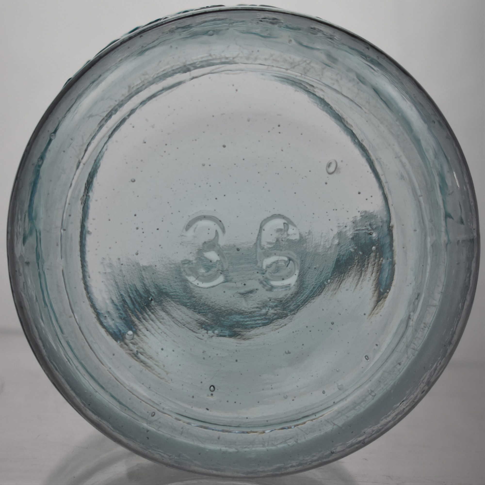 Lot 166 - Large Keystone In Circle Mason's Patent Nov 30th 1858 - Half Gallon - Image 2