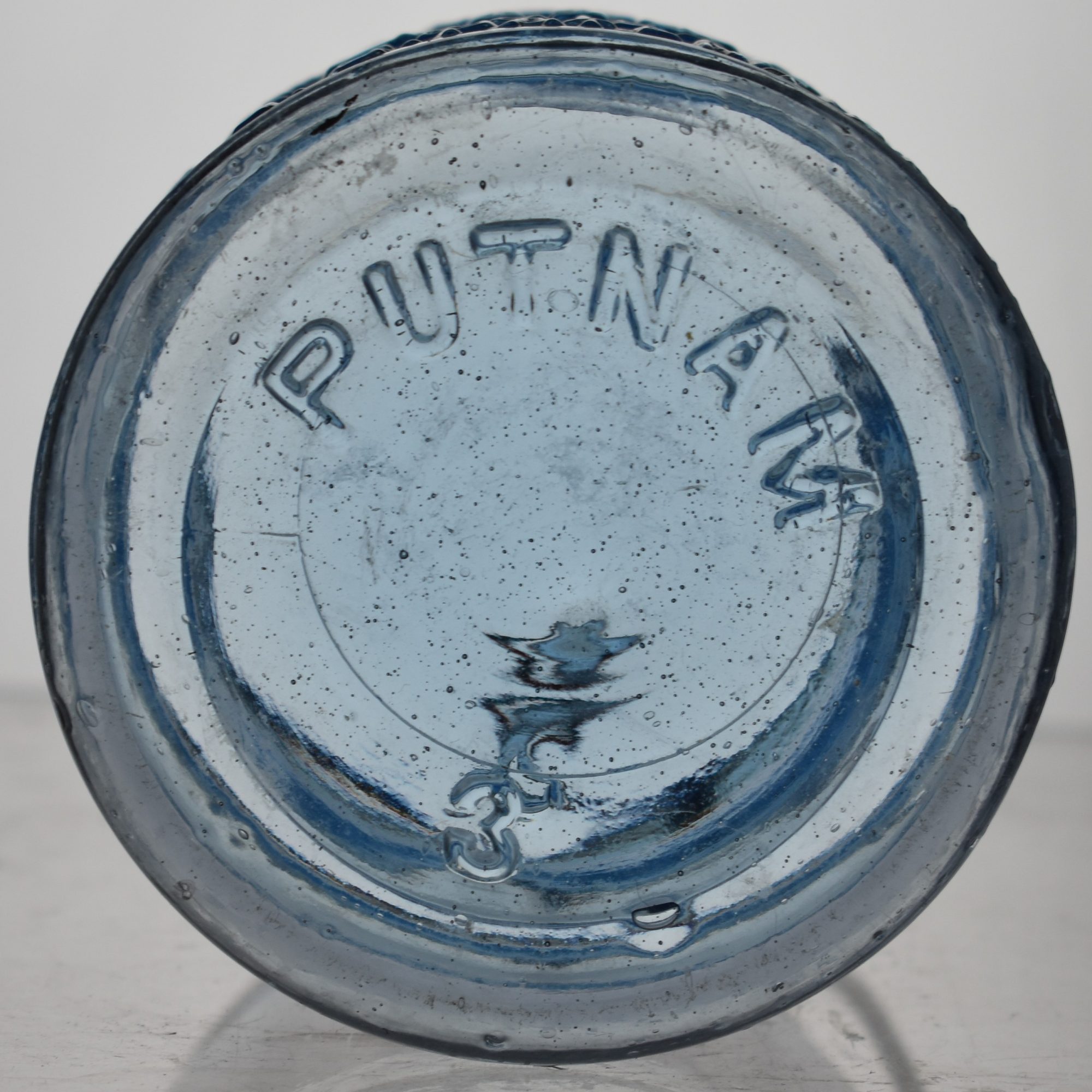 Lot 201 - Trade Mark Lightning Registered U.S Patent Office  - Pint (Cornflower Blue) - Image 2